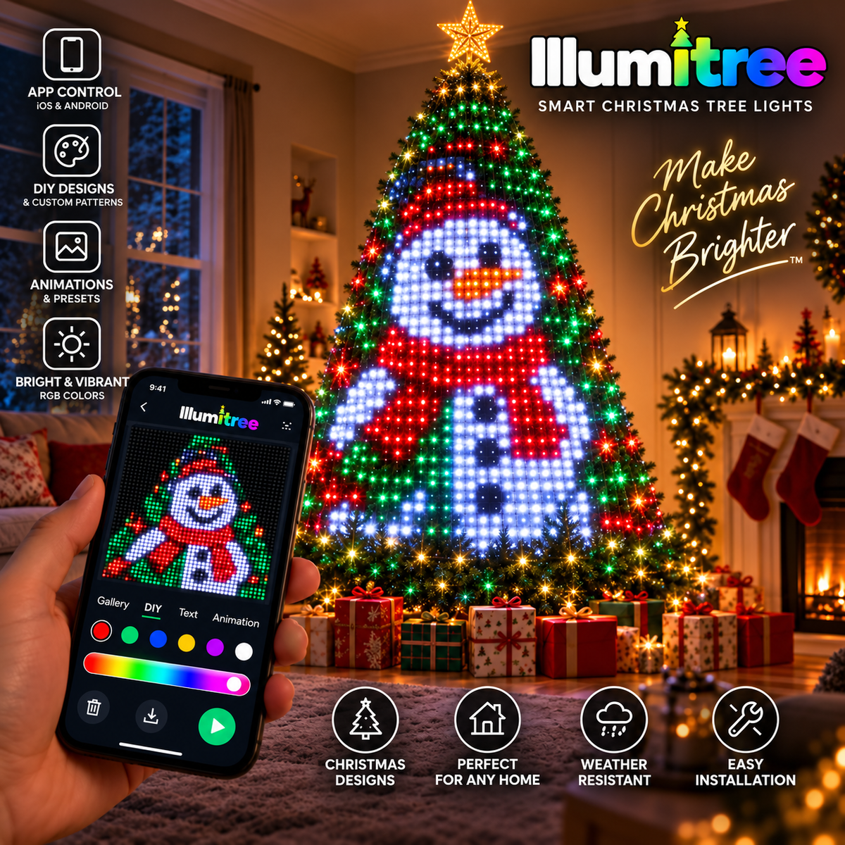 IllumitTree Led lights